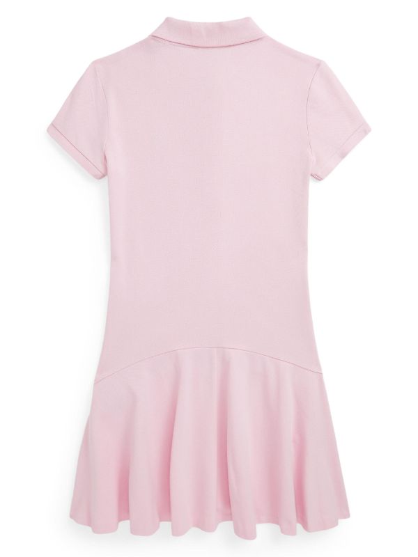 Vestido tipo playera polo shops