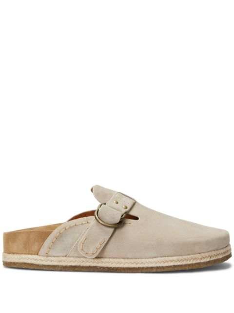 Polo Ralph Lauren Turbach shearlnig-lined suede clogs Men