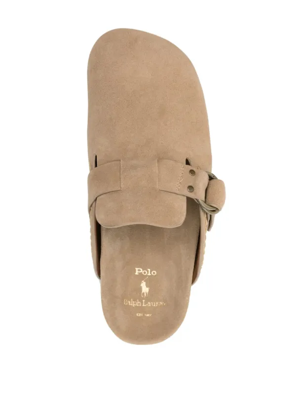 Polo Ralph Lauren Turbach スエード クロッグサンダル | ニュートラル