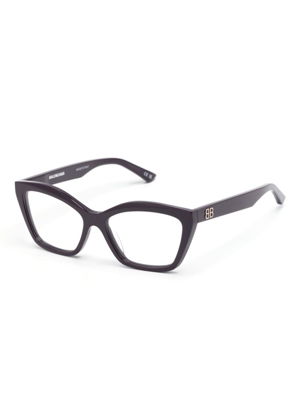 Balenciaga Eyewear Bril met cat-eye montuur Paars