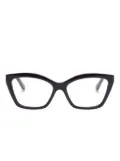Balenciaga Eyewear cat-eye glasses - Purple