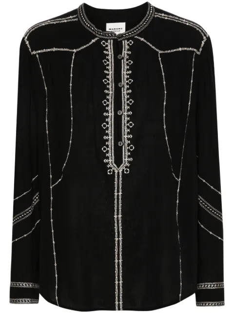 MARANT ÉTOILE blouse brodée Pelson
