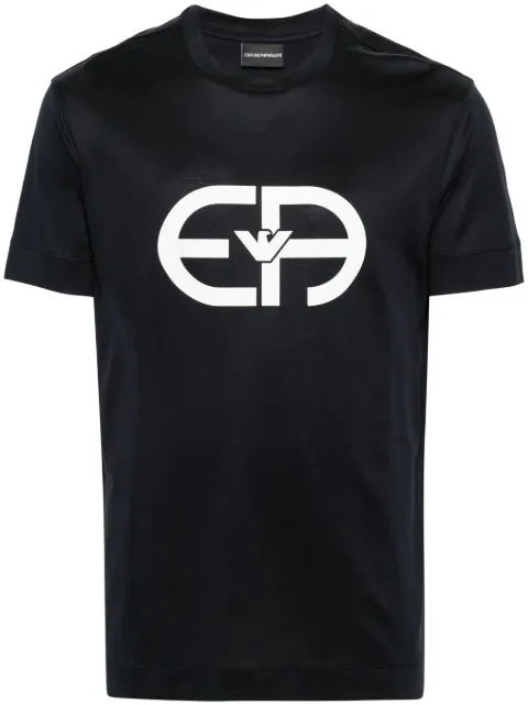 Emporio Armani logo-print crew-neck T-shirt Men