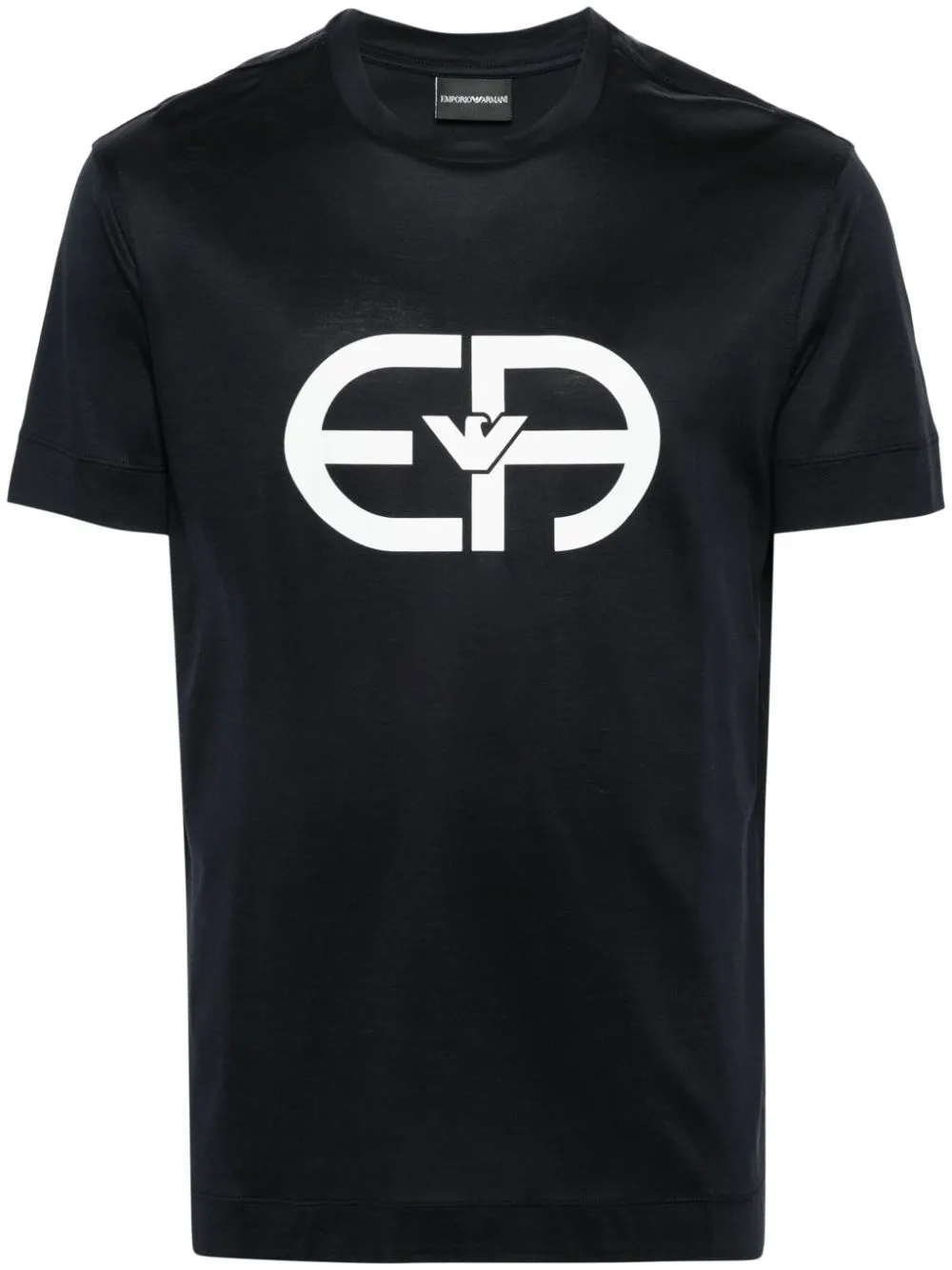 EMPORIO ARMANI LOGO-PRINT CREW-NECK T-SHIRT