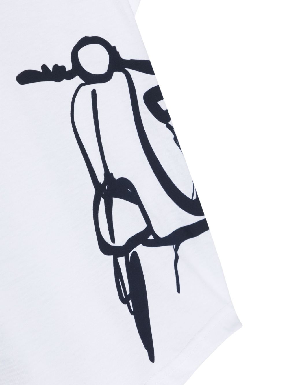 Il Gufo Katoenen T-shirt met logoprint Wit
