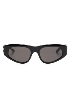 SAINT LAURENT ブラック キャットアイサングラス Saint Laurent Eyewear キャットアイ サングラス | ブラック | FARFETCH JP