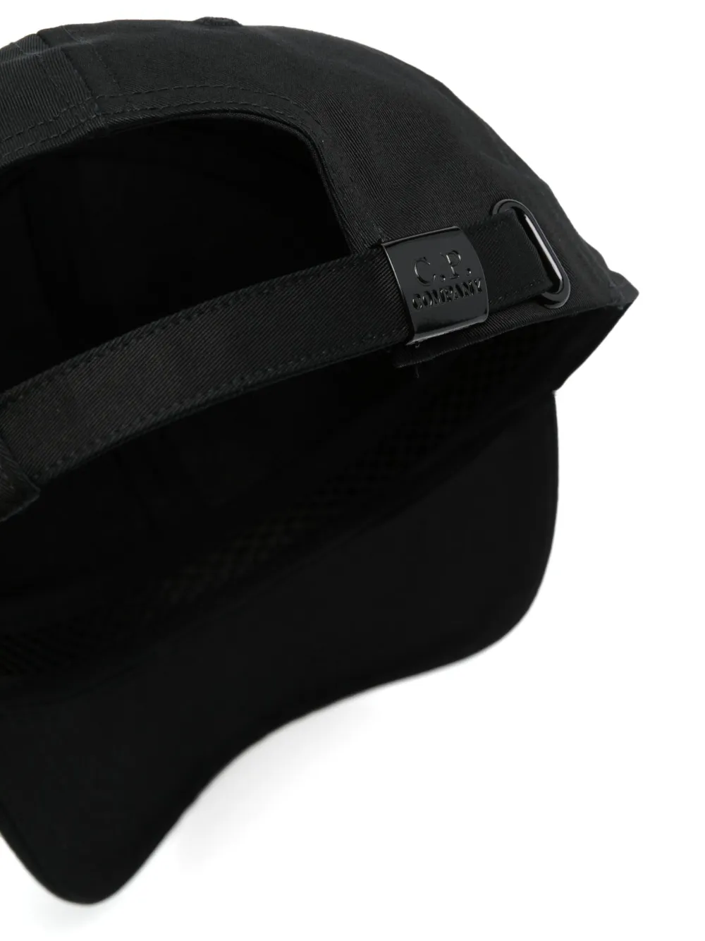 c.p.company C.P. Company Pet met geborduurd logo - Zwart