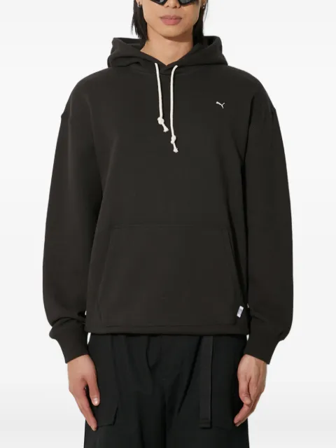PUMA logo-embroidery hoodie