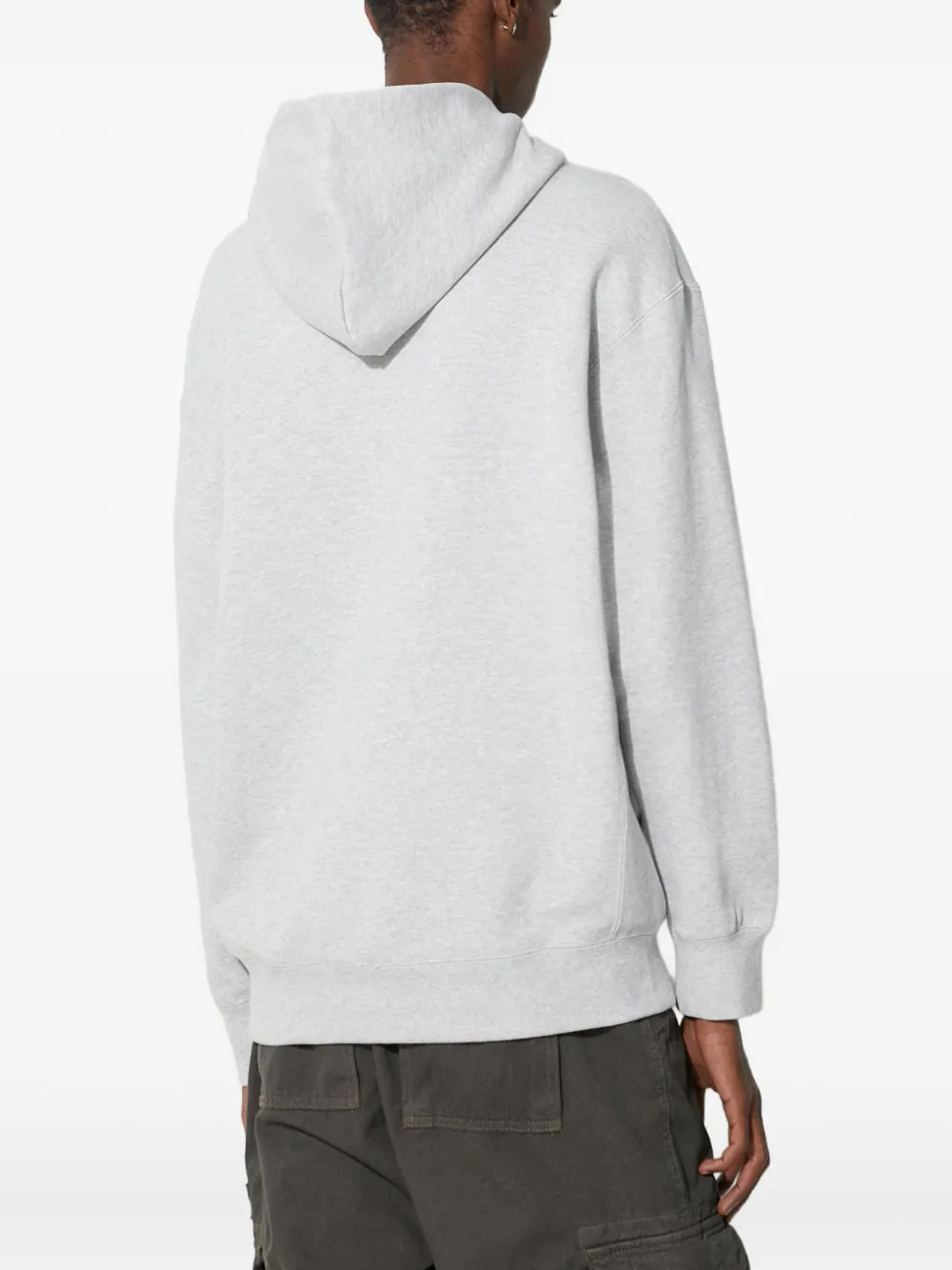 PUMA Hoodie met geborduurd logo Grijs