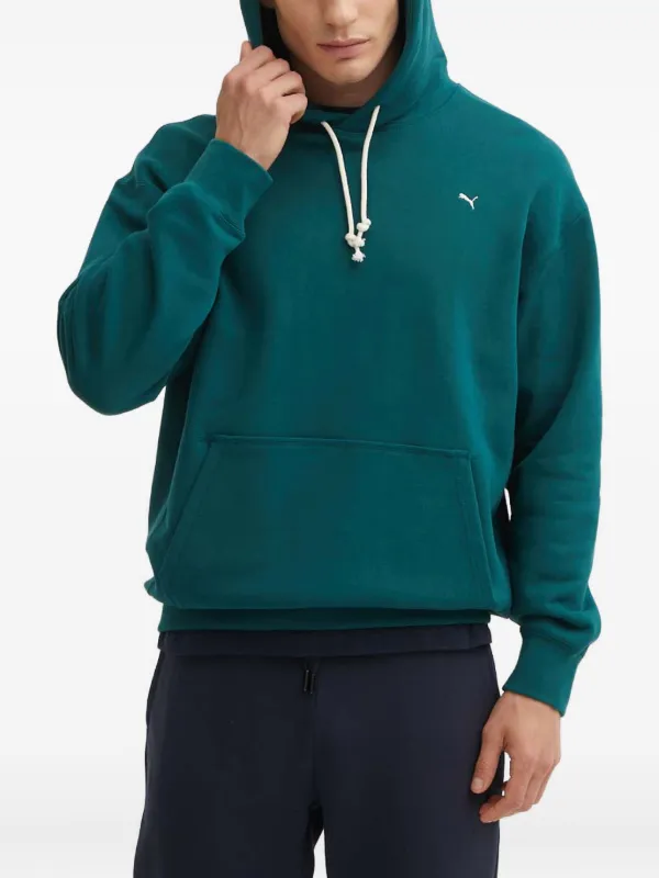 puma hoodie green