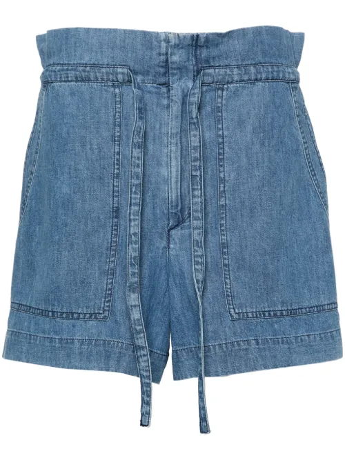 MARANT ÉTOILE short Ipolyte - Bleu - MARANT ÉTOILE - Modalova