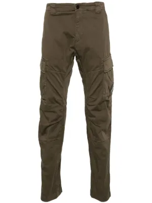 Stone Island テーパード カーゴパンツ | グリーン | FARFETCH JP