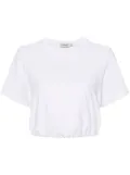 Simkhai elasticated-waist T-shirt - White