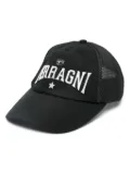 Chiara Ferragni logo-embroidered mesh hat - Black