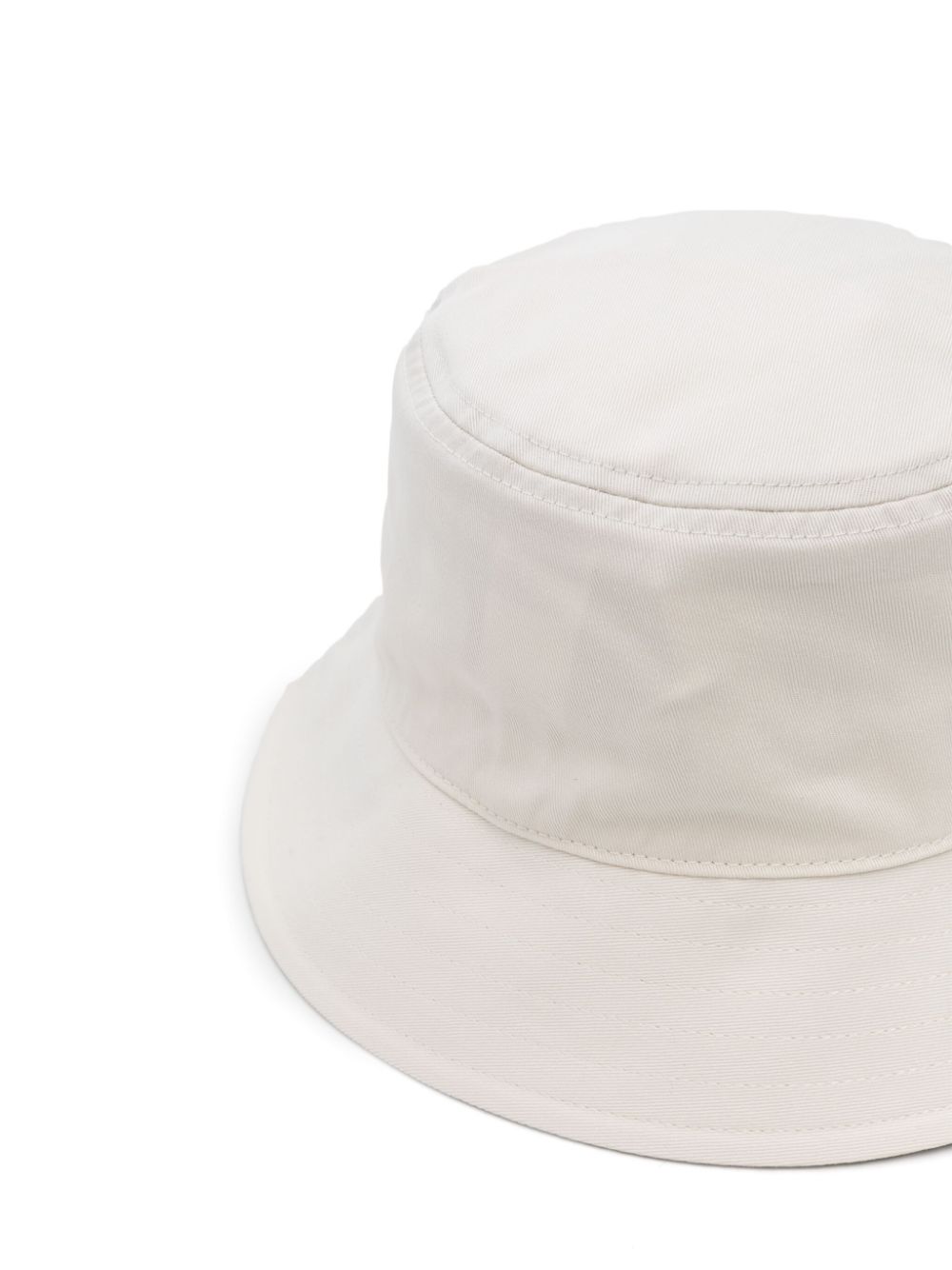 Shop Tommy Hilfiger Junior Logo-embroidered Cotton Bucket Hat In White