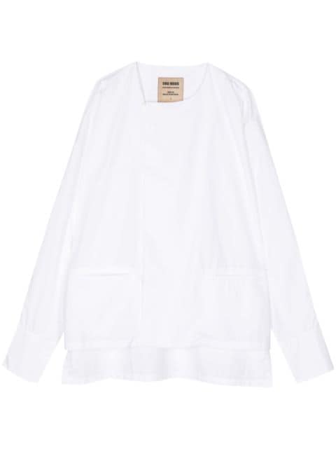 Uma Wang Tobin cotton-linen shirt