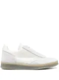 MM6 Maison Margiela suede-panelling mesh sneakers - White