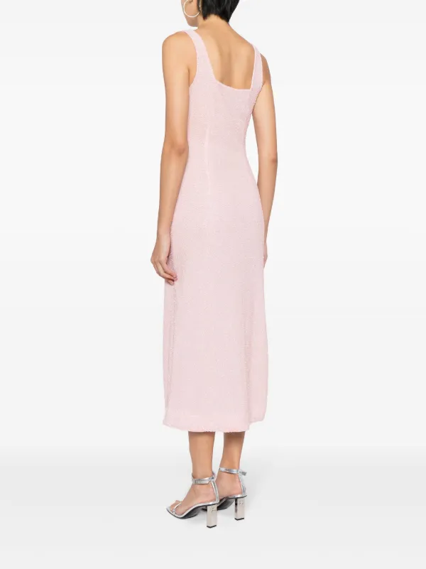 STAUD Le Sable Midi Dress | Pink | FARFETCH STAUD Le Sable Midi Dress | Pink | FARFETCH