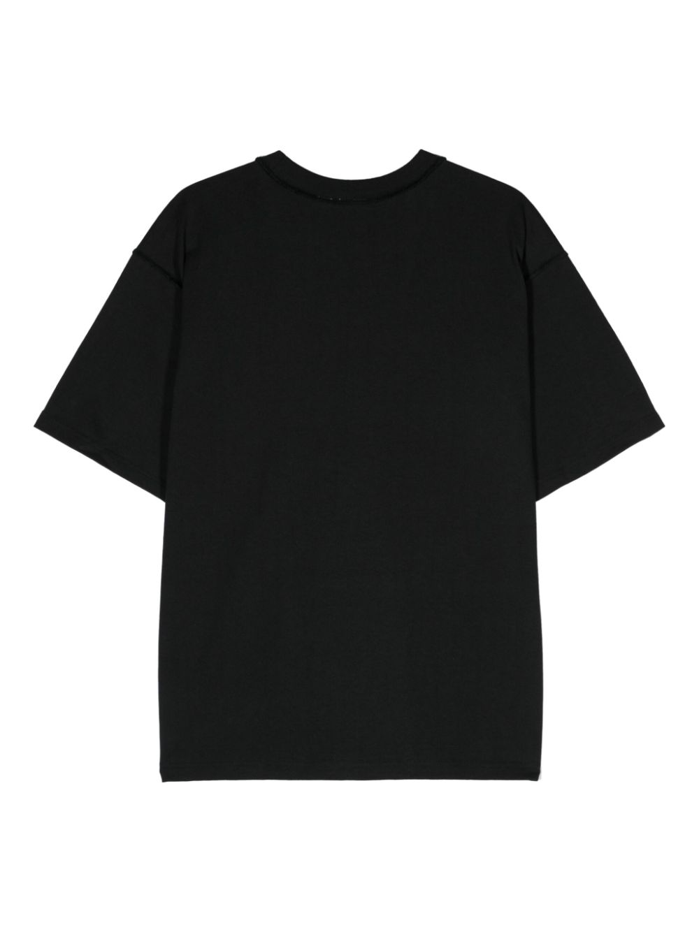 Vans logo-embroidered cotton T-shirt - Zwart