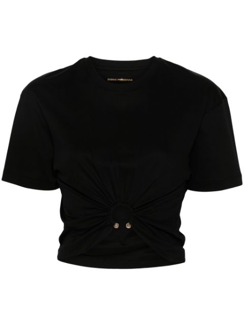 Rabanne ring-embellished T-shirt