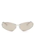 Balenciaga Eyewear Razor cat-eye sunglasses - Silver