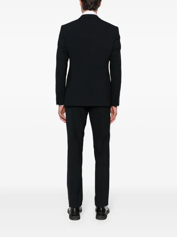 Emporio Armani single-breasted Suit | Blue | FARFETCH