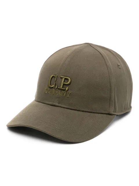 C.P. Company embroidered-logo cotton cap