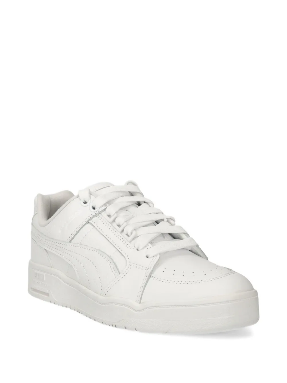 Puma Lace-up Sneakers In White
