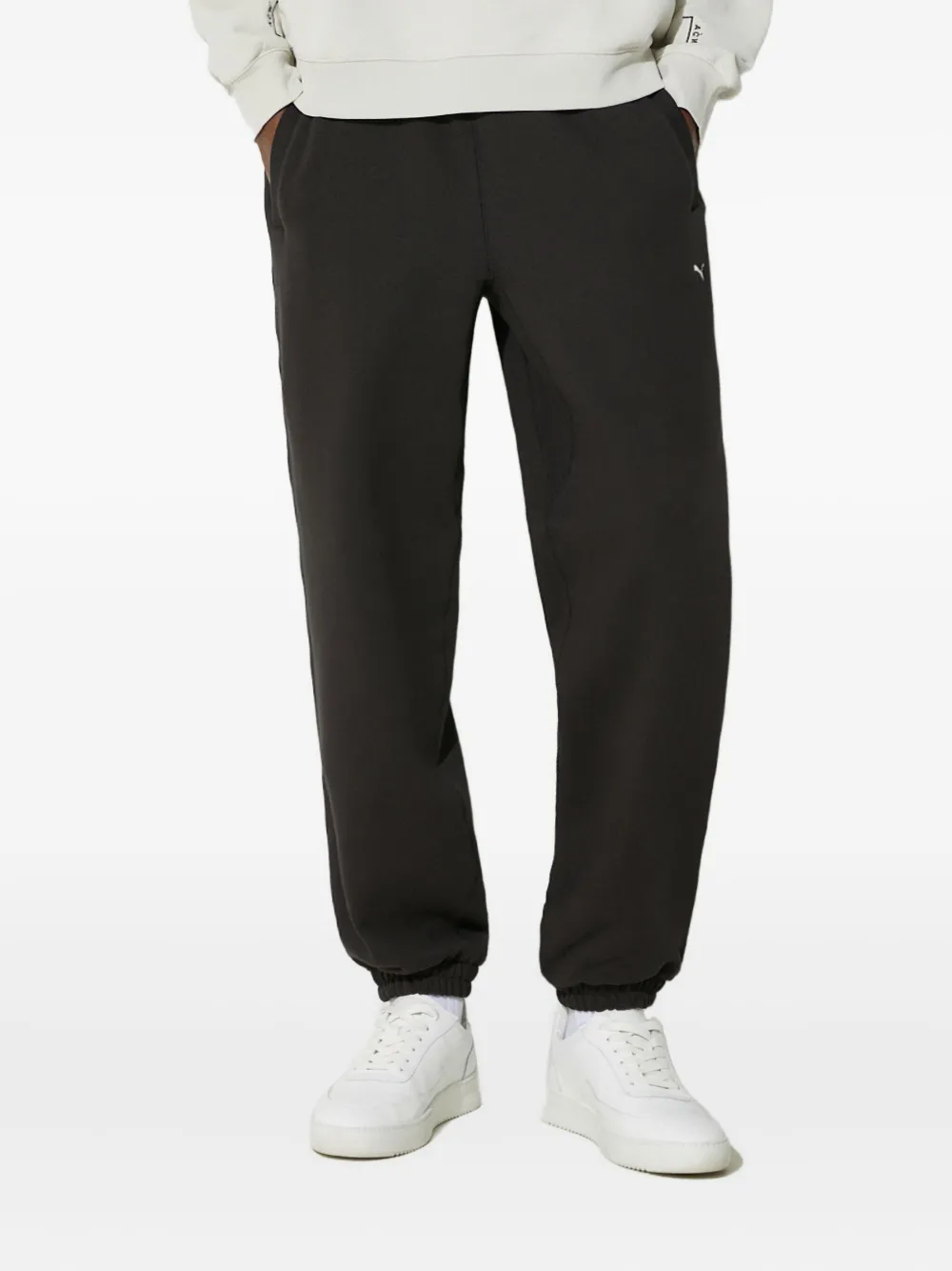 PUMA embroidered- logo trousers - Nero