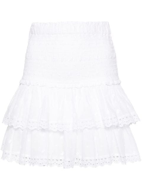 MARANT ÉTOILE Tinaomi broderie-anglaise miniskirt