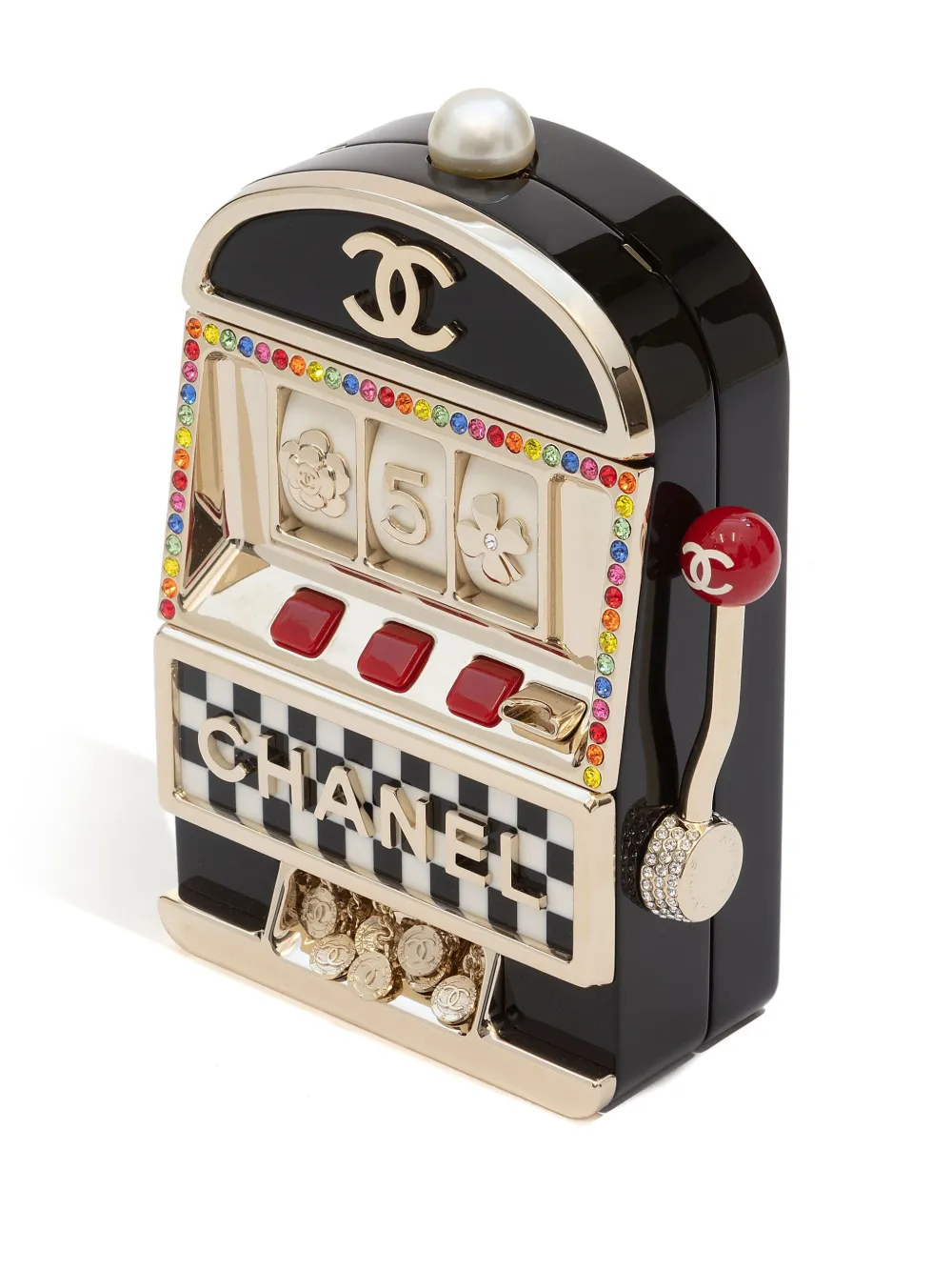 CHANEL Pre-Owned 2023 Slot Machine Casino clutch bag | Pre-Owned | Image 2