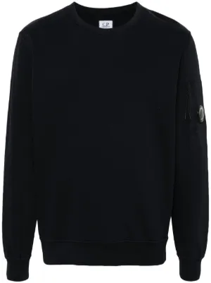 Cp company lens online sweatshirt grey