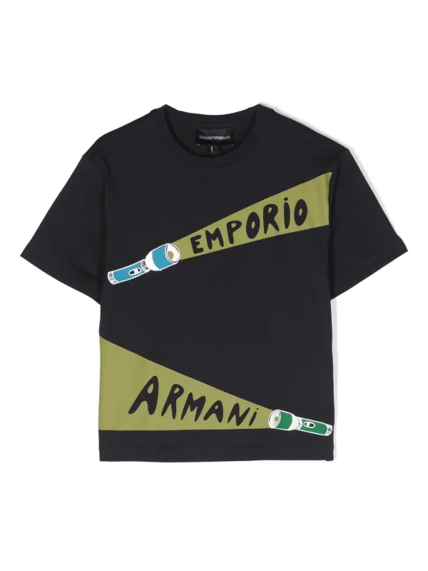 Armani t shirt kids best sale