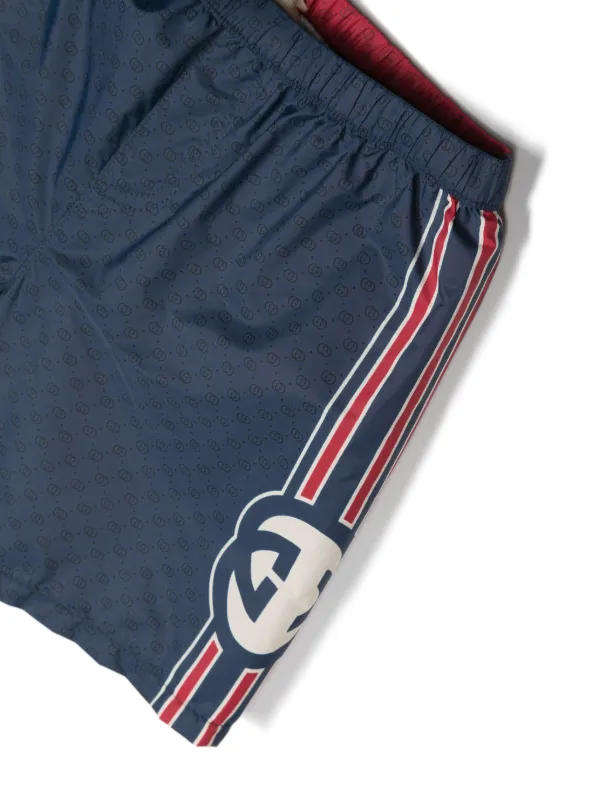 Kids gucci swim trunks on sale