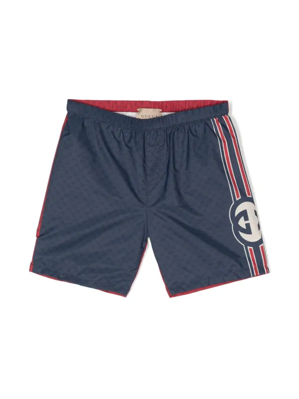 Kids gucci swim trunks on sale