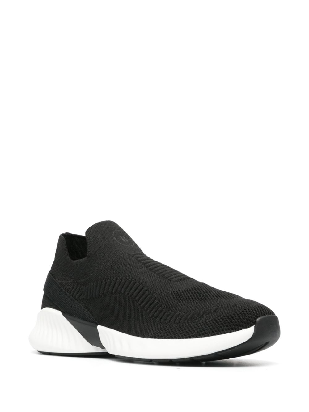 Boggi Milano Willow slip-on sneakers - Zwart