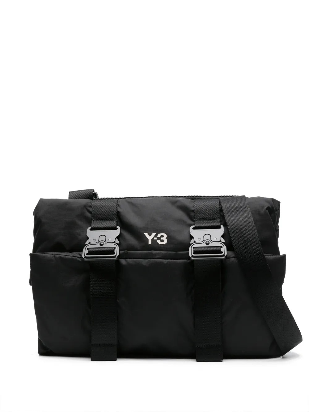 Y-3 x adidas ripstop crossbodytas met omslag Zwart