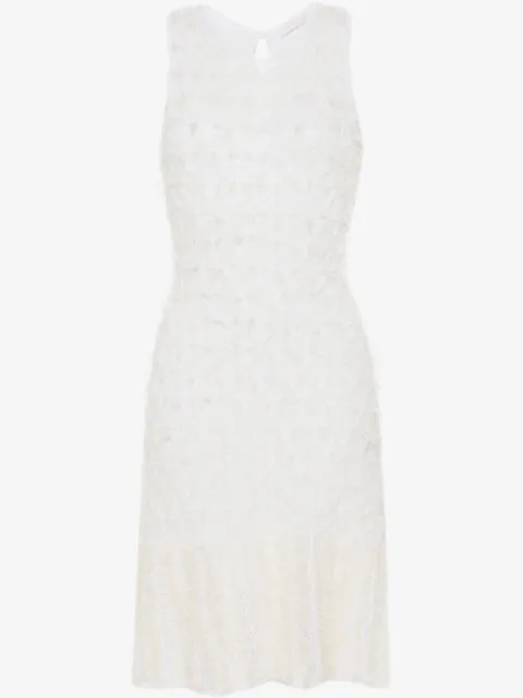 Chloé frayed mini dress