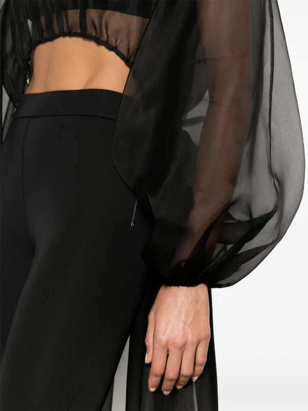 Silk high low blouse online