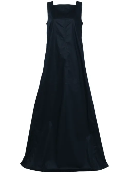 Robe longue à encolure carrée - Plan C - Modalova