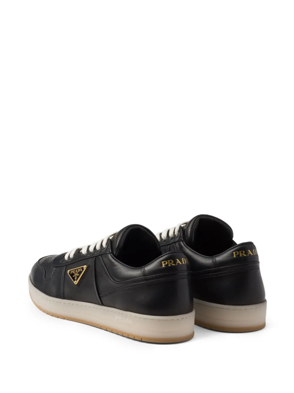 Prada Downtown low-top sneakers Zwart
