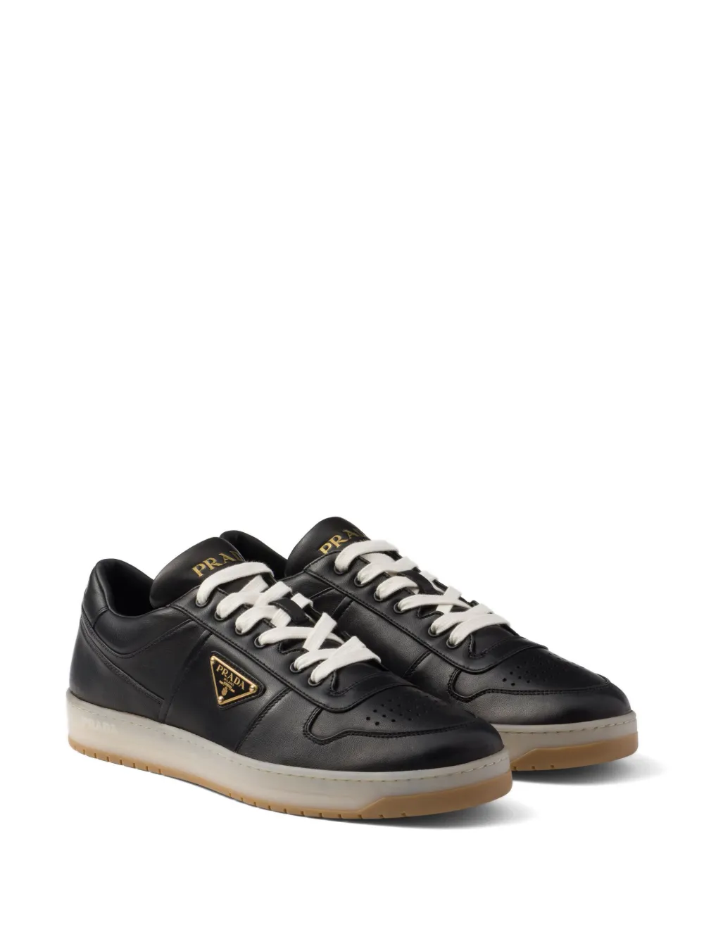 Prada Downtown low-top sneakers Zwart