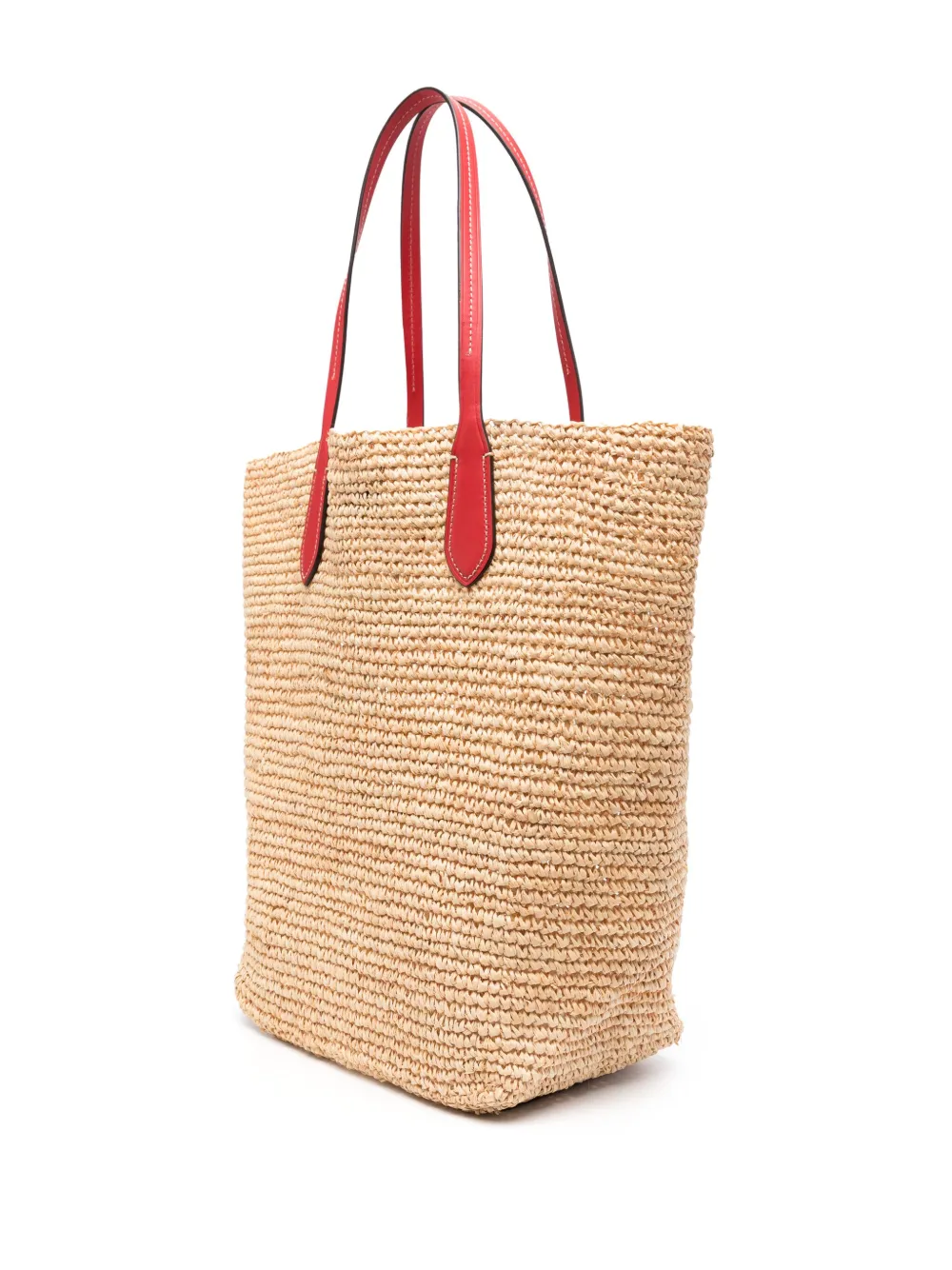 Polo Ralph Lauren Poly Pony shopper met plicatie - Beige