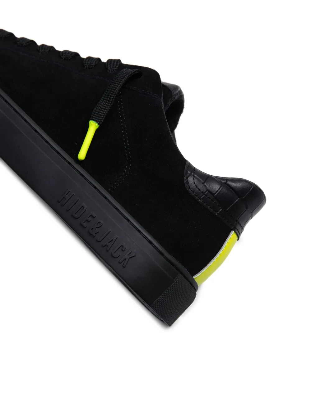 Hide&Jack suede sneakers Black