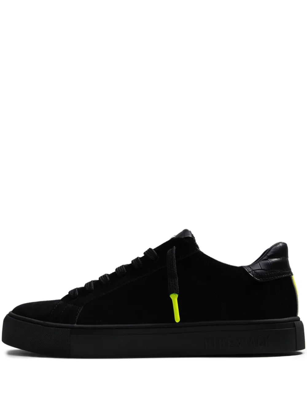 Hide&Jack suede sneakers Black