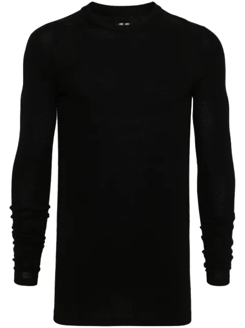 Rick Owens Biker Level long-sleeve jumper