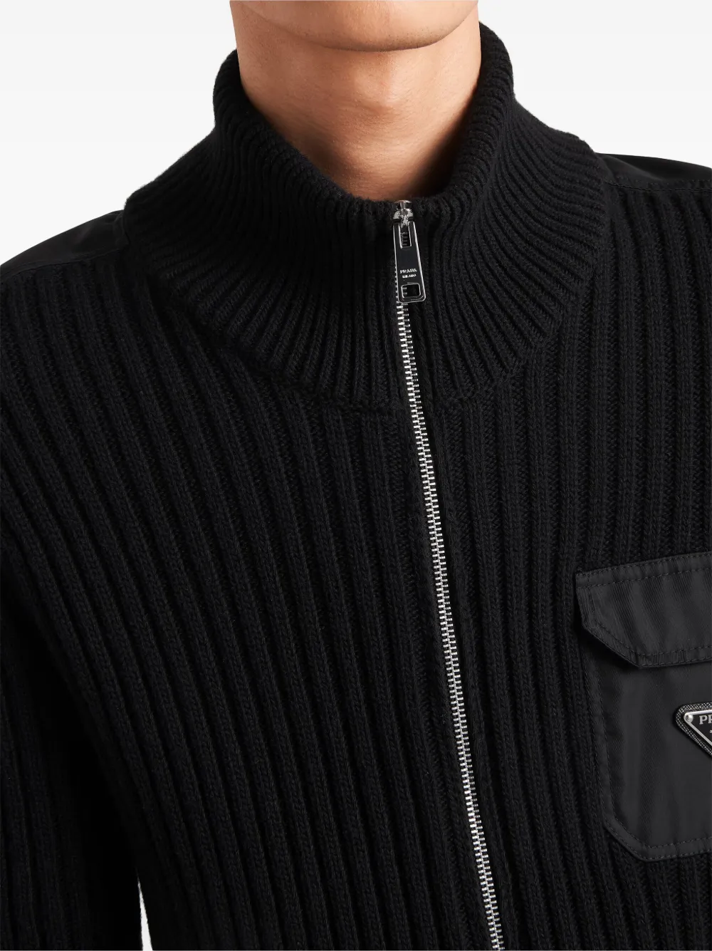 Prada Cardigan aus Kaschmir mit Triangel-Logo | Image 6