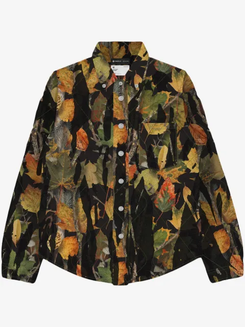 Purple Brand sobrecamisa capitonada P313 Drip Camo