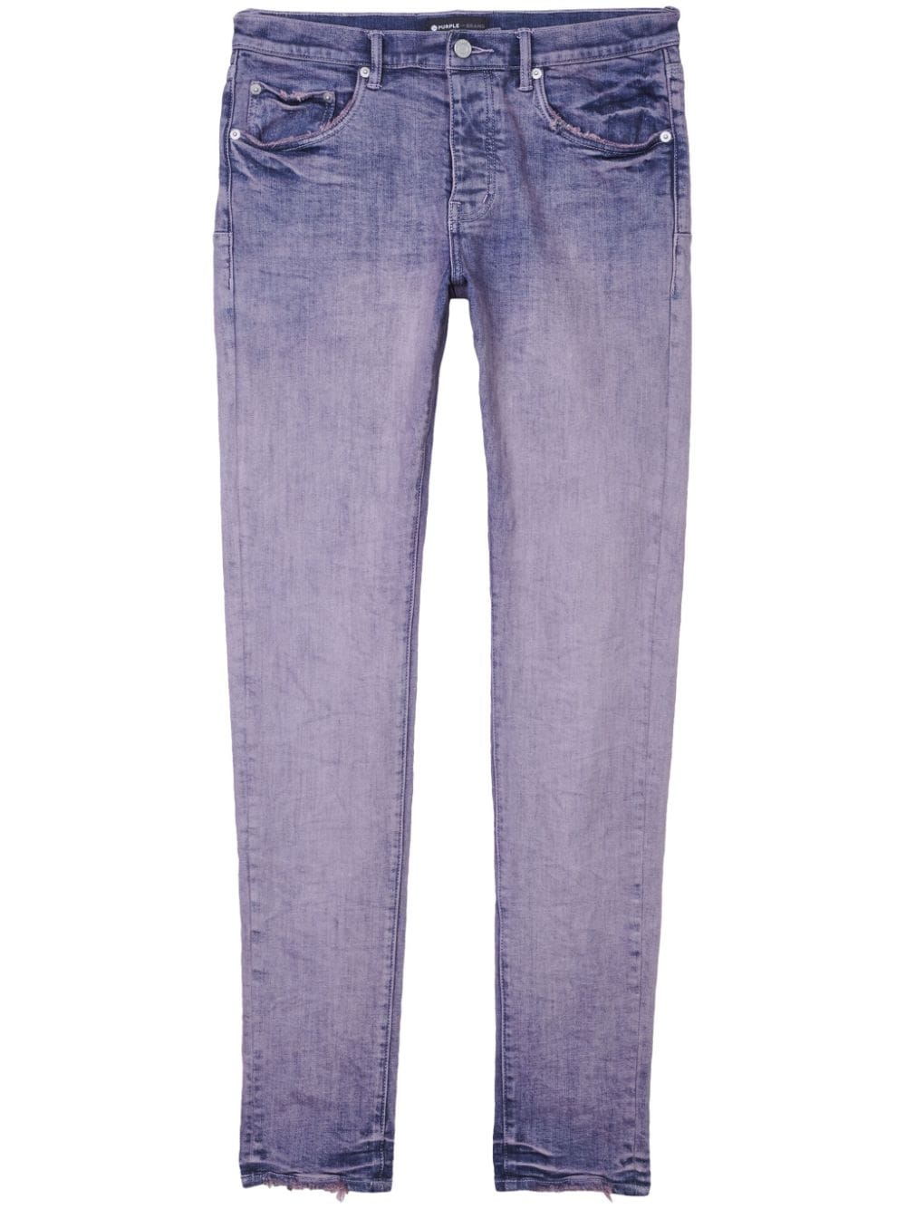 Purple Brand P001 Low-rise Skinny Jeans In Purple