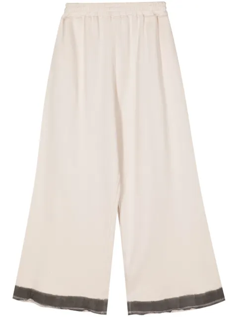 Melitta Baumeister wide-leg cotton track pants